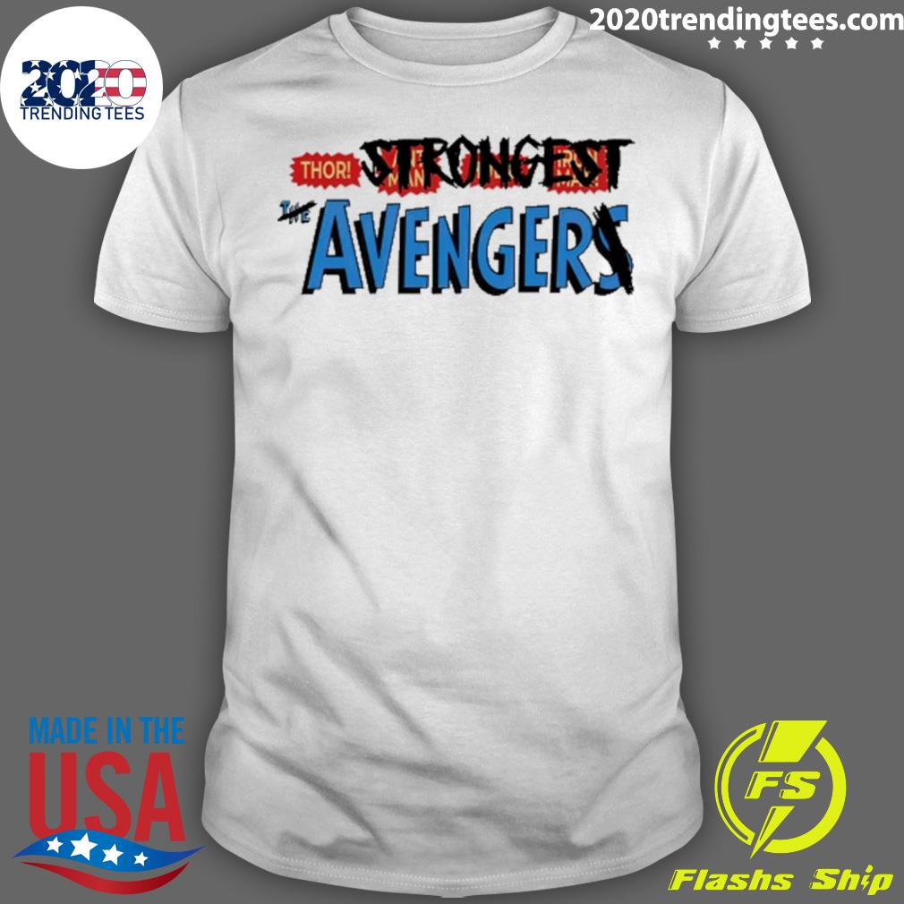 Official the Strongest Avenger Thor’S Trucker T-shirt