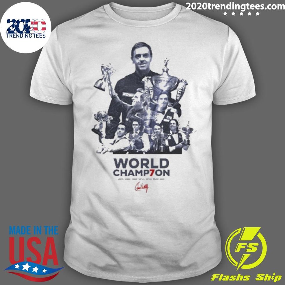 Official Trophies World Champ7on T Shirt