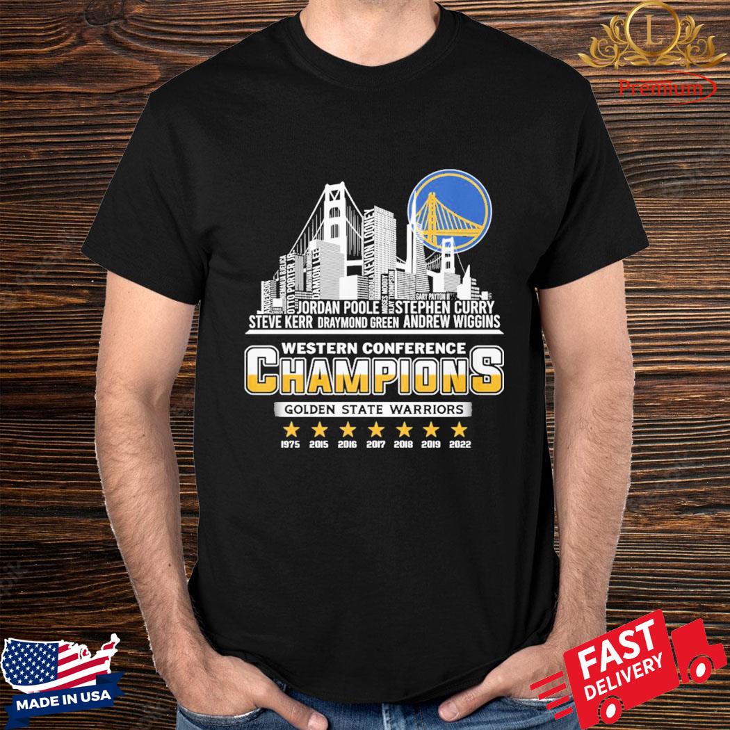 Official Western Conference Champions Golden State Warriors Shirt