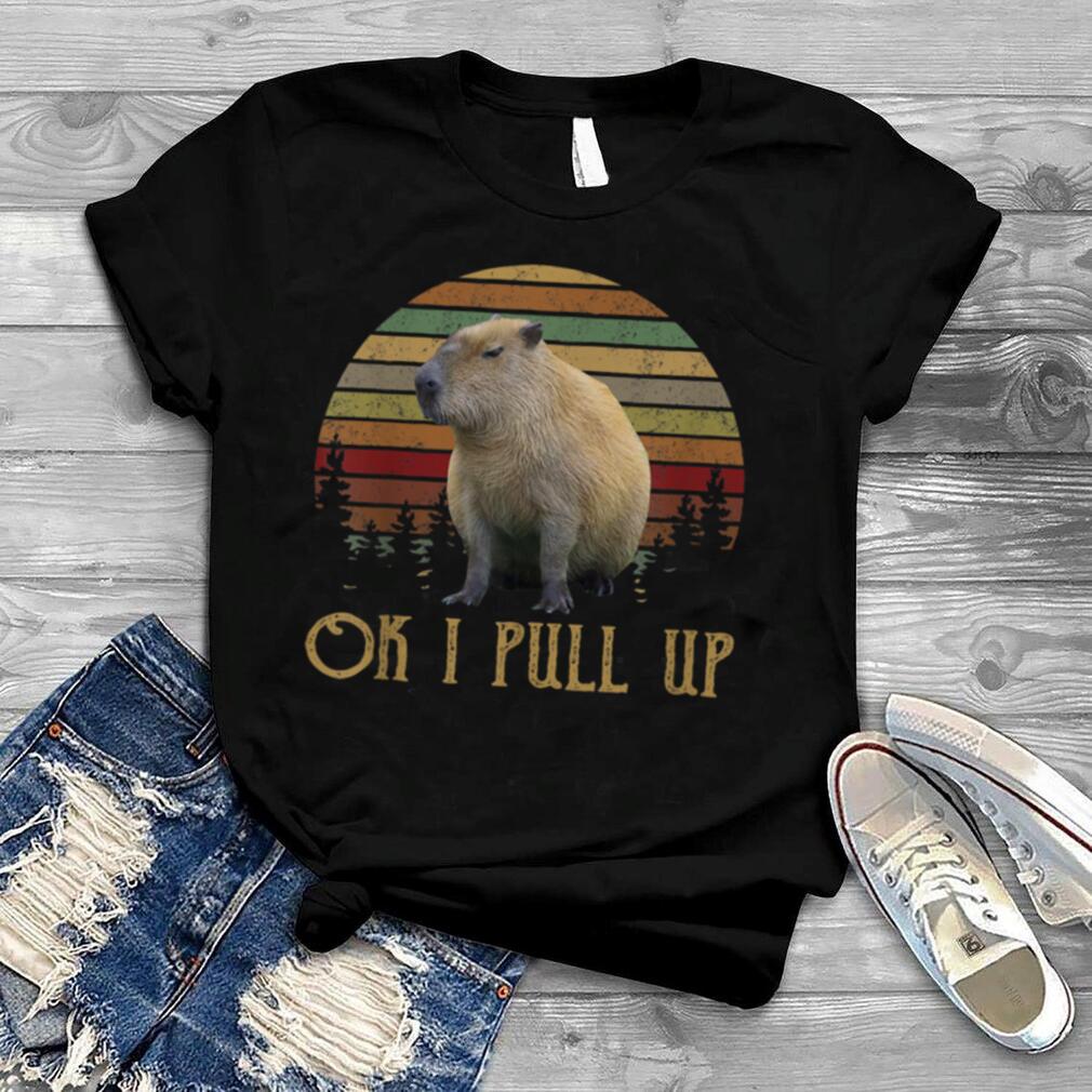 Ok I Pull Up Capybara T Shirt