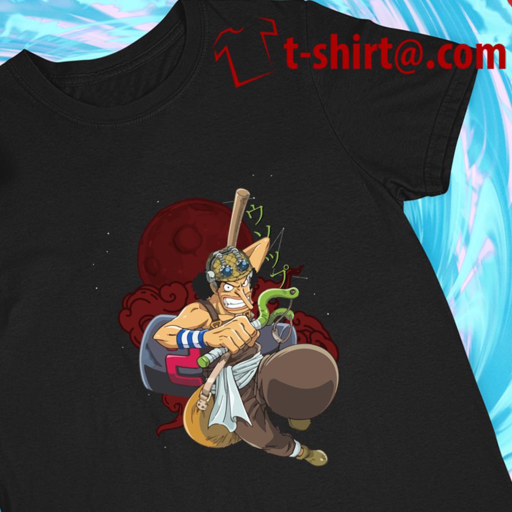 One Piece God Usopp The Hammer character 2022 T-shirt