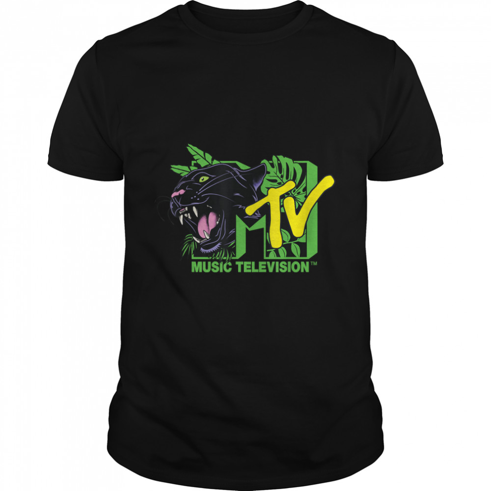Panther MTV Green Logo T-Shirt