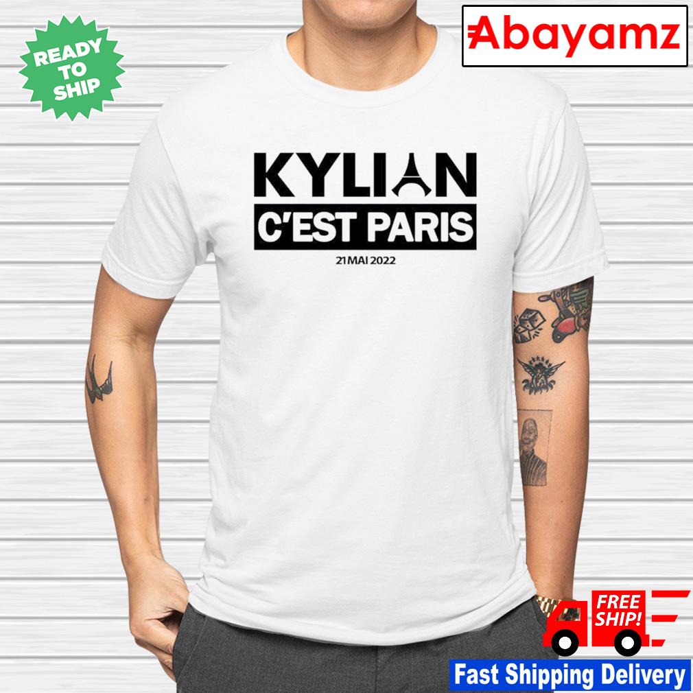 Paris Saint-Germain Kylian C’est Paris shirt
