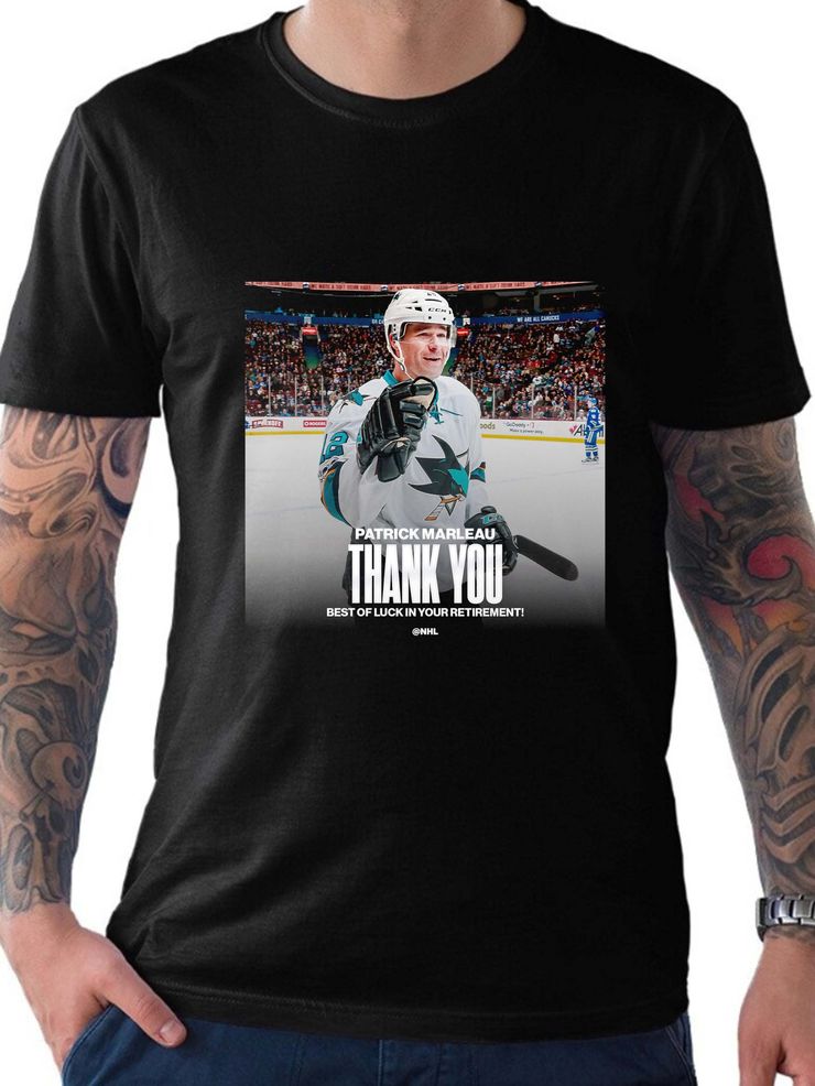 Patrick Marleau Retires NHL Classic T Shirt