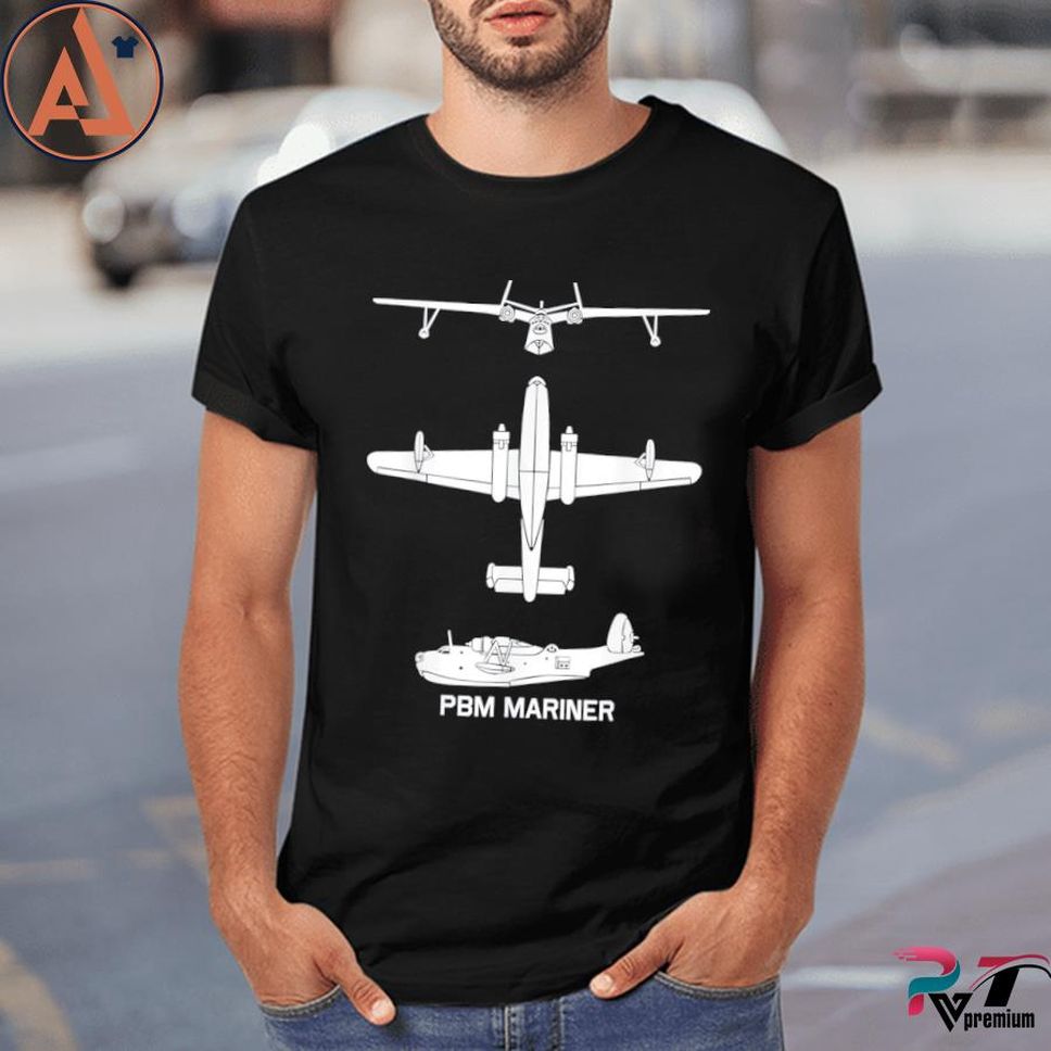 Pbm Mariner American Ww2 Patrol Bomber Flying Boat Shirt