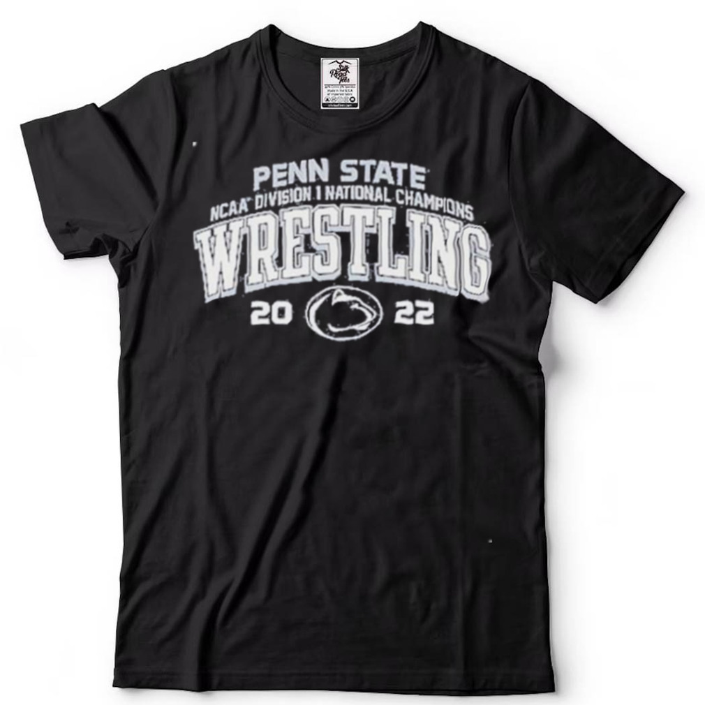 Penn State NCAA DIvision I national Champions Wrestling 2022 shirt
