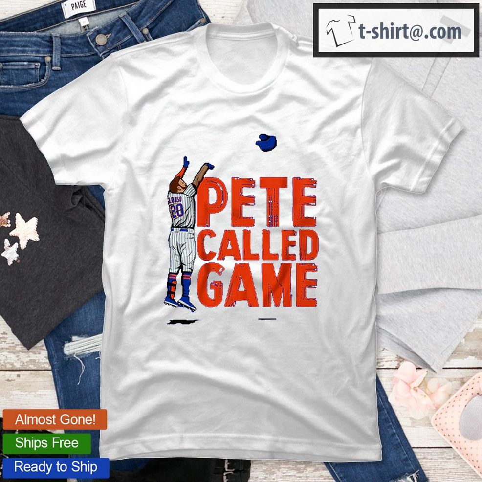 Pete Alonso Pete Called Game T Shirt
