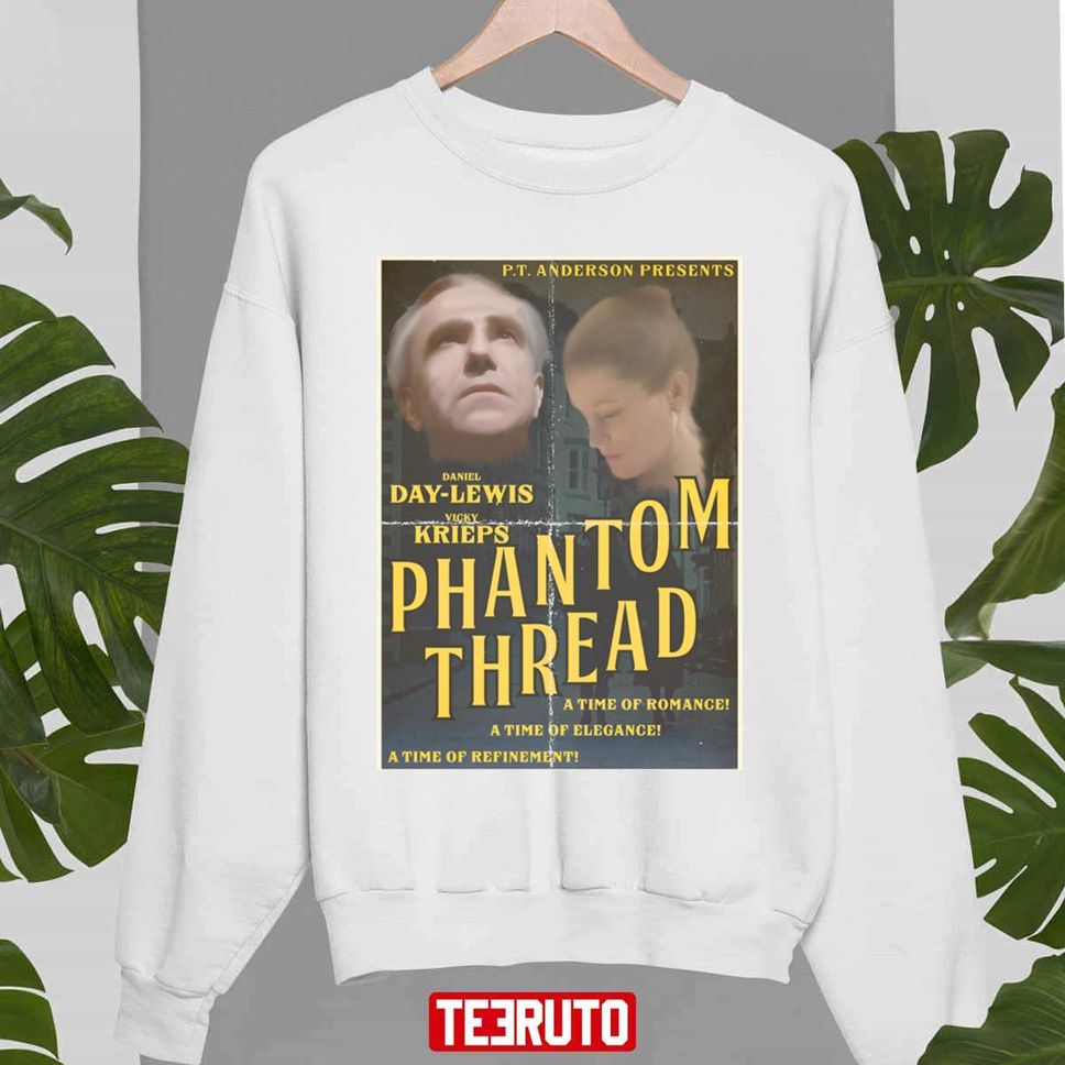 Phantom Thread Retro 50s Unisex Sweatshirt