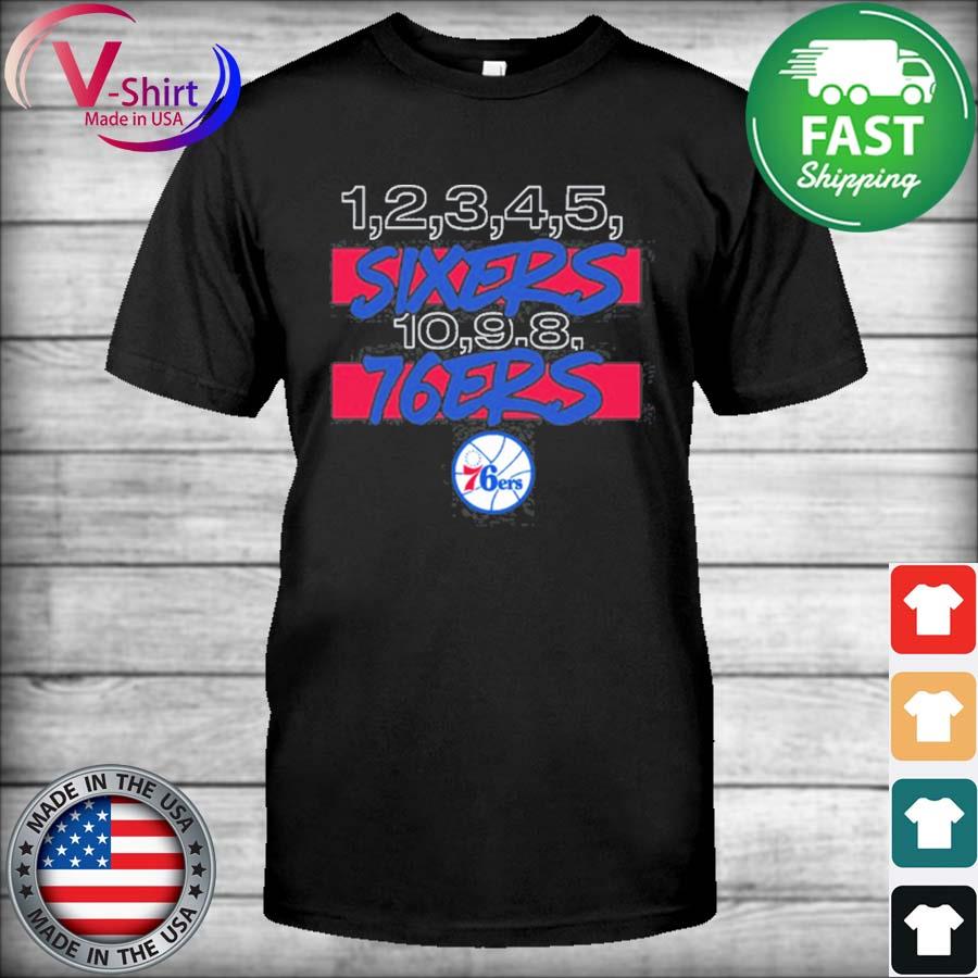 Philadelphia 76ers Count Hometown Collection T-Shirt