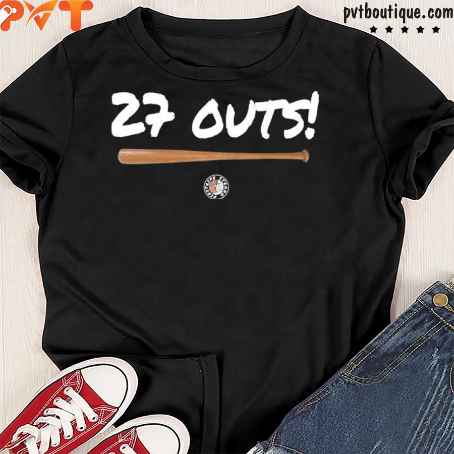 Pinstripe strong 27 outs shirt