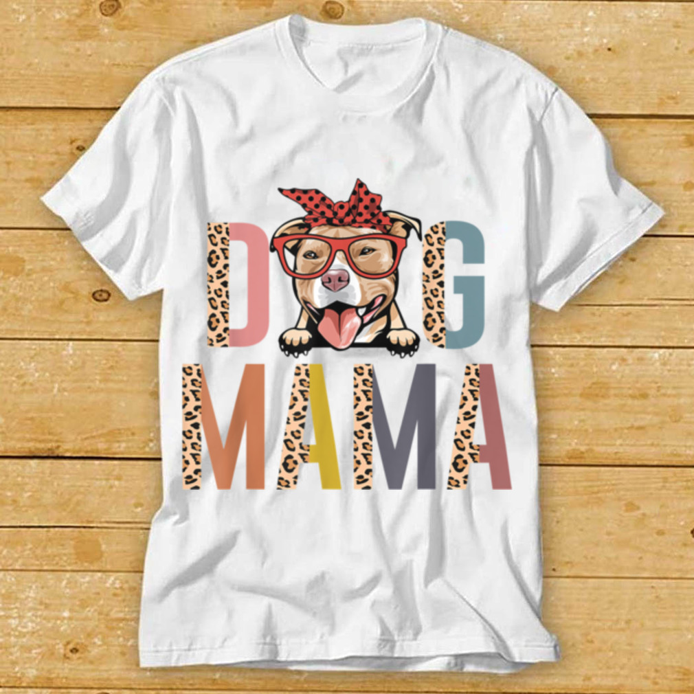 Pitbull T Shirt Women Girls Puppy Mom Dog Mama Lover T Shirt Hoodie shirt
