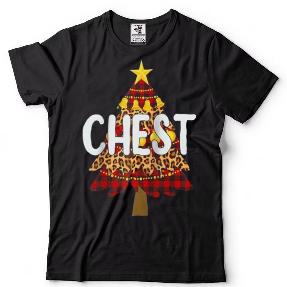 Plaid Chest Nuts Chestnuts Matching Couples Christmas Shirt