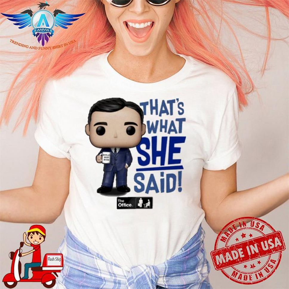 Pocket Pop That's What She Said! The Office Shirt
