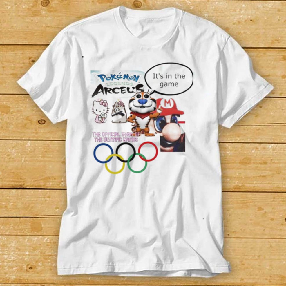 Pokemon Legends Arceus The Official Shirt Of The Olympic Games Shirt