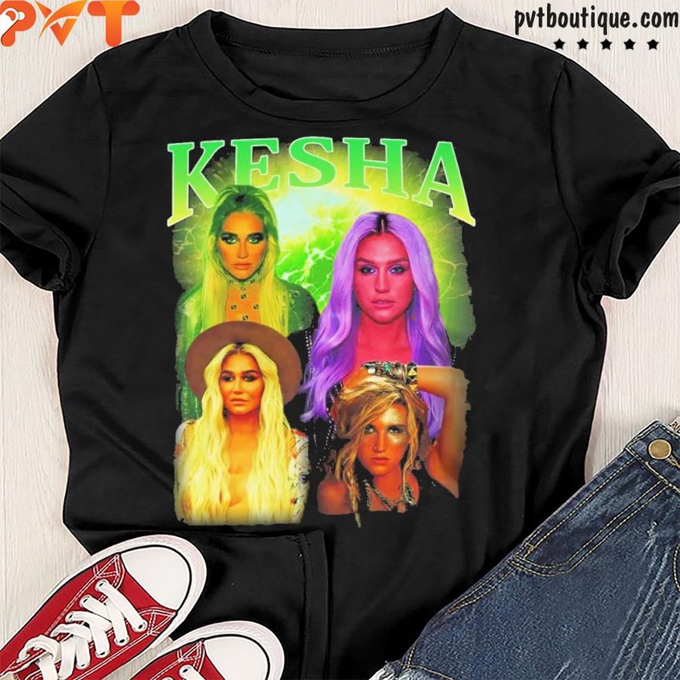 Pop Rock Music Lovers Kesha Vintage Style Shirt