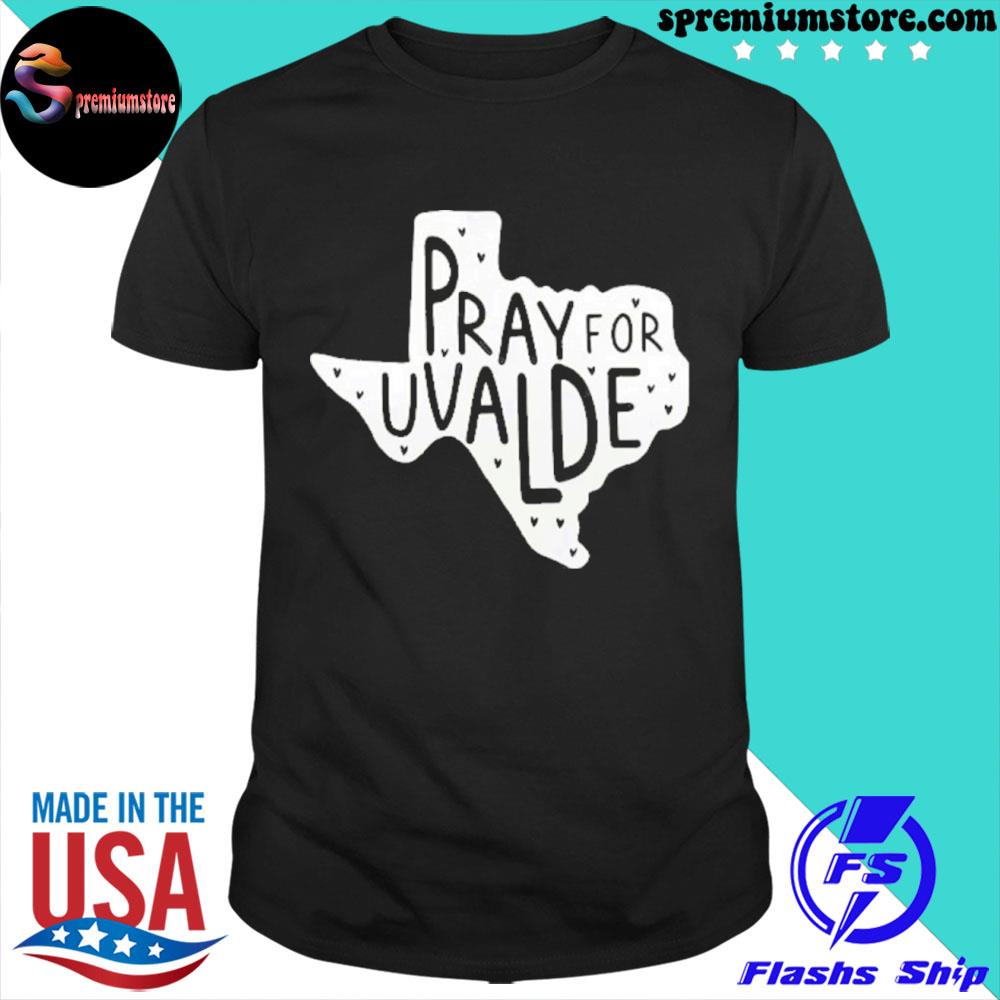 pray-for-uvalde-texas-shirt-shirt-black