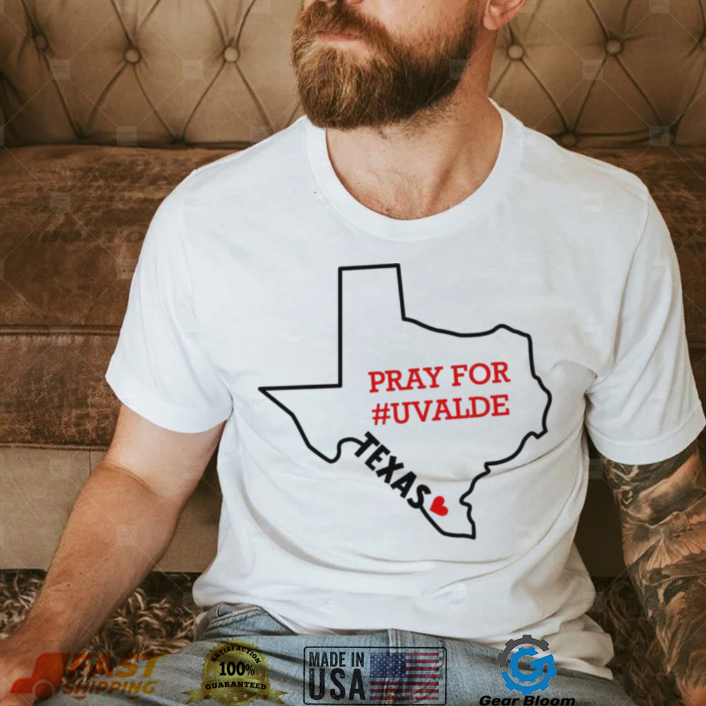 Pray For Uvalde Texas Strong Protect Kids Not Gun Shirt