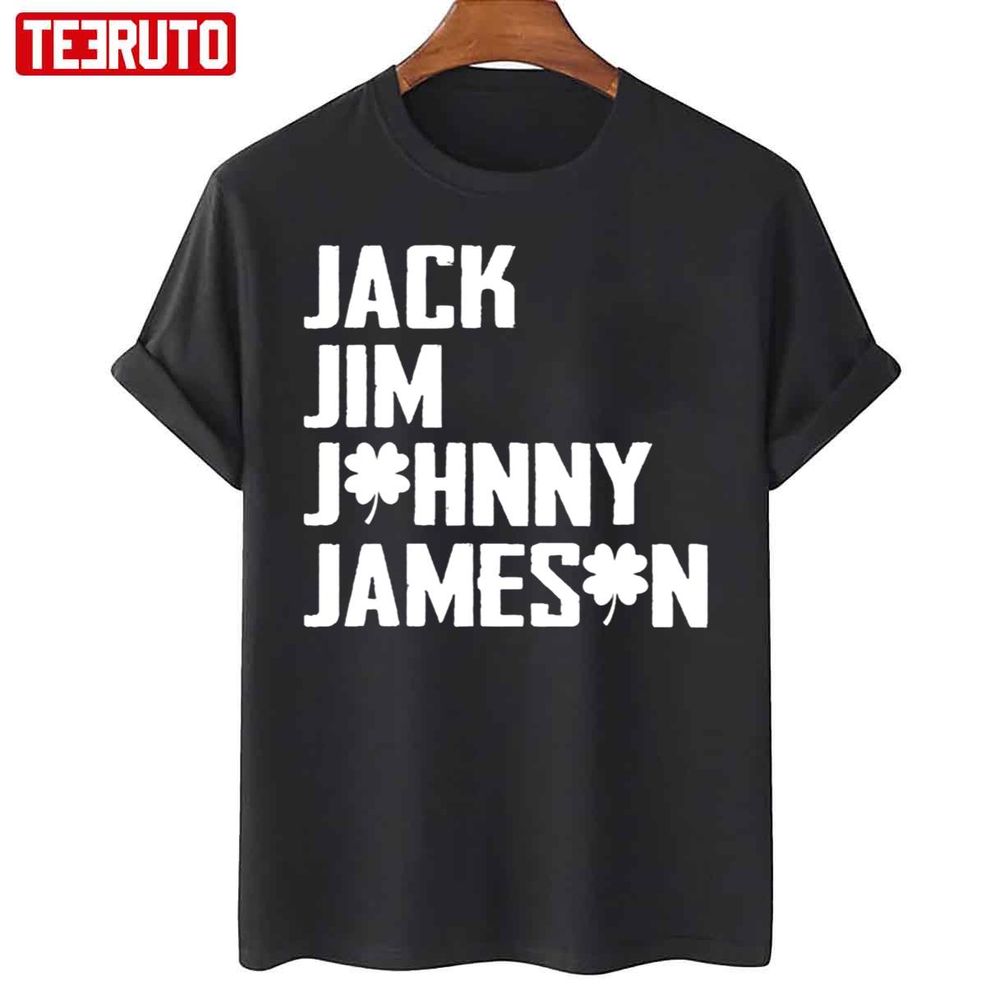 Premium Jack Jim Johnny & Jameson Fathers St Patrick’s Day Unisex T Shirt