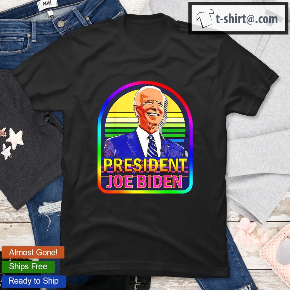 President Lgbt Biden Pride T Shirt