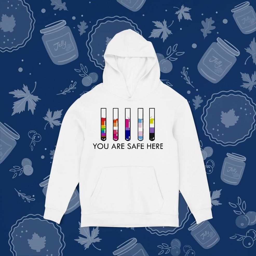 Pride Test Tube Classroom Welcome You Are Safe Here Shirt
