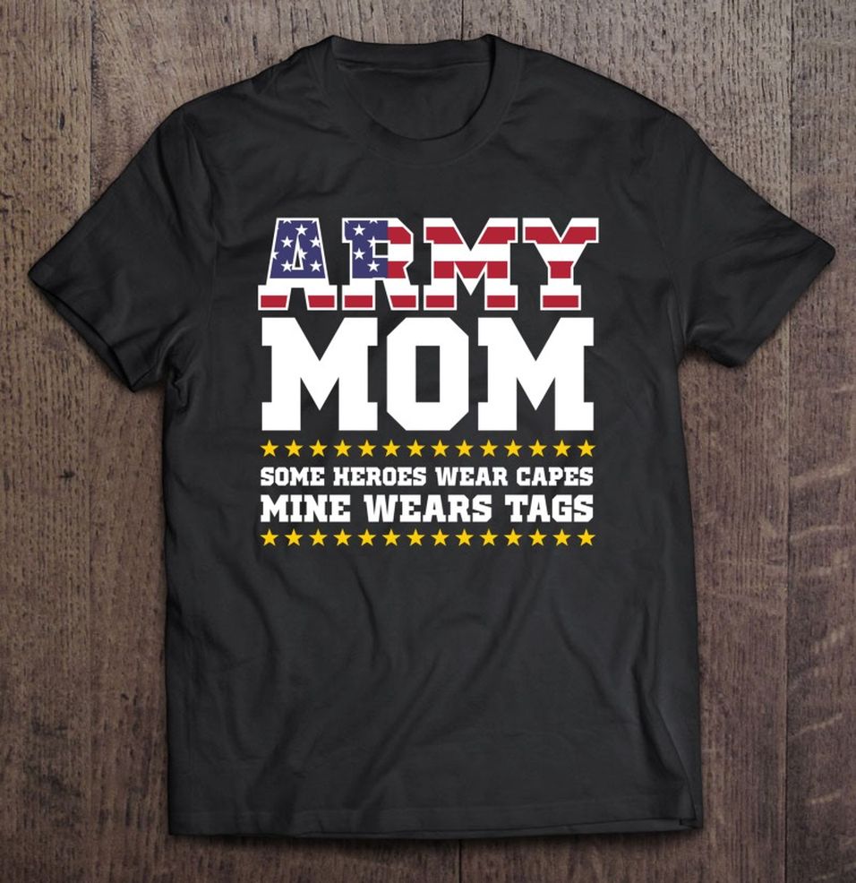 Proud Army Mom Military Mom Hoody My Hero Womens