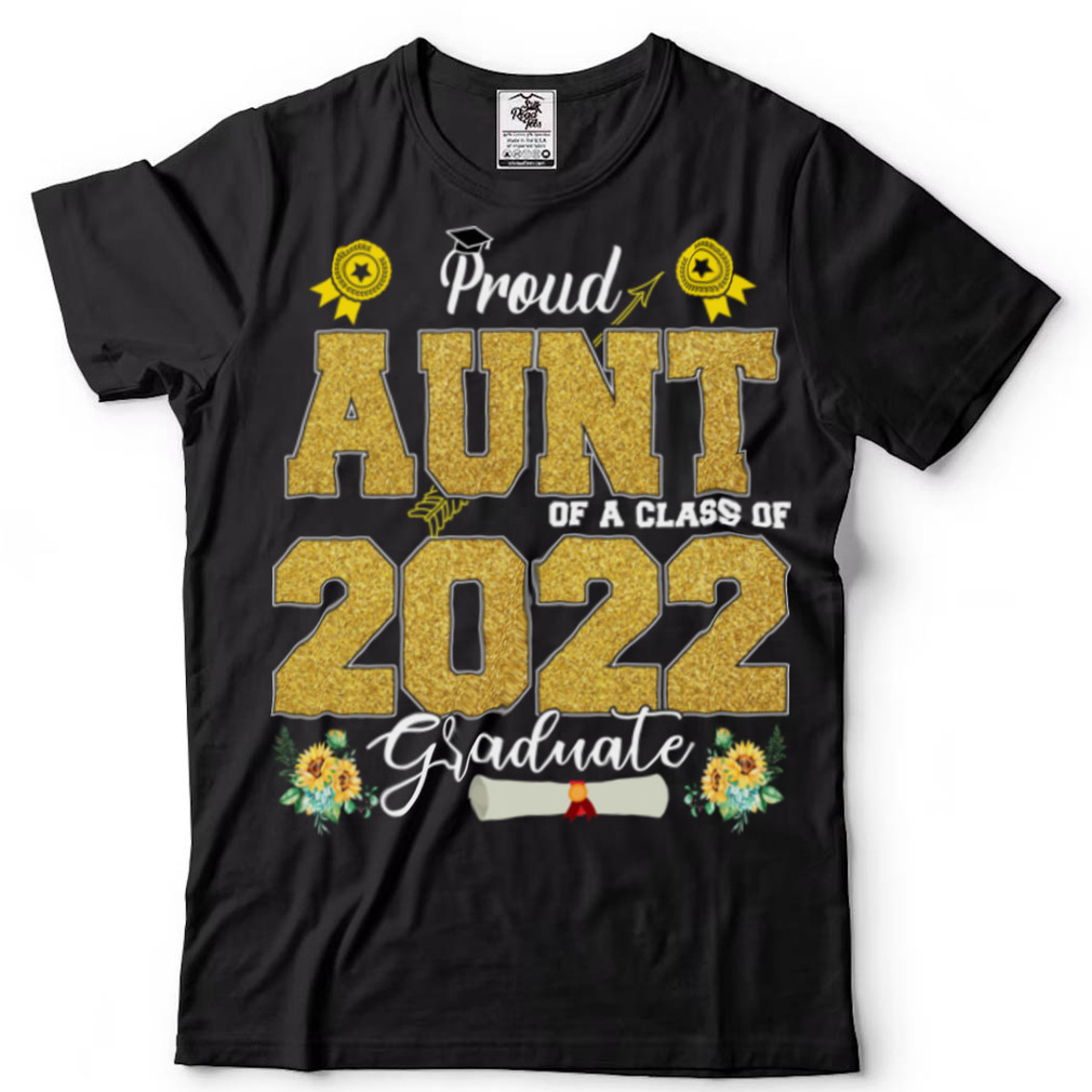 Proud Aunt of Two 2022 Graduates Shirt Senior 22 Gift Sweatshirt