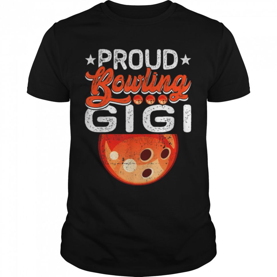 Proud Bowling Gigi Mother's Day Sport Lover Mama Mom T Shirt B09W5YMLQK