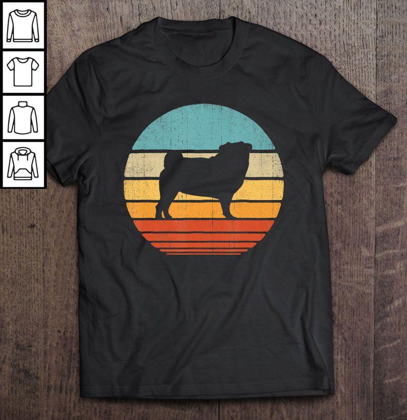 Pug Dog Lover Vintage Shirt