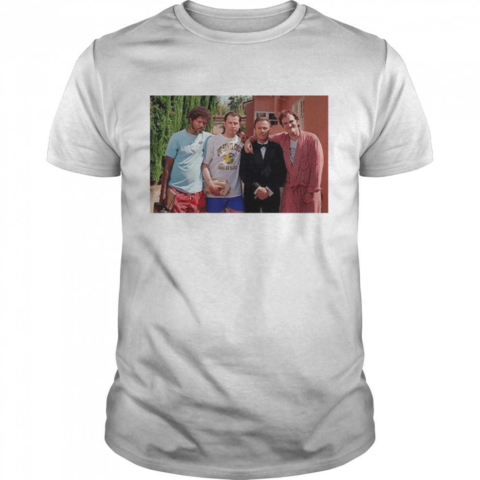 Pulp Fiction Cast Picture Classic T Shirt