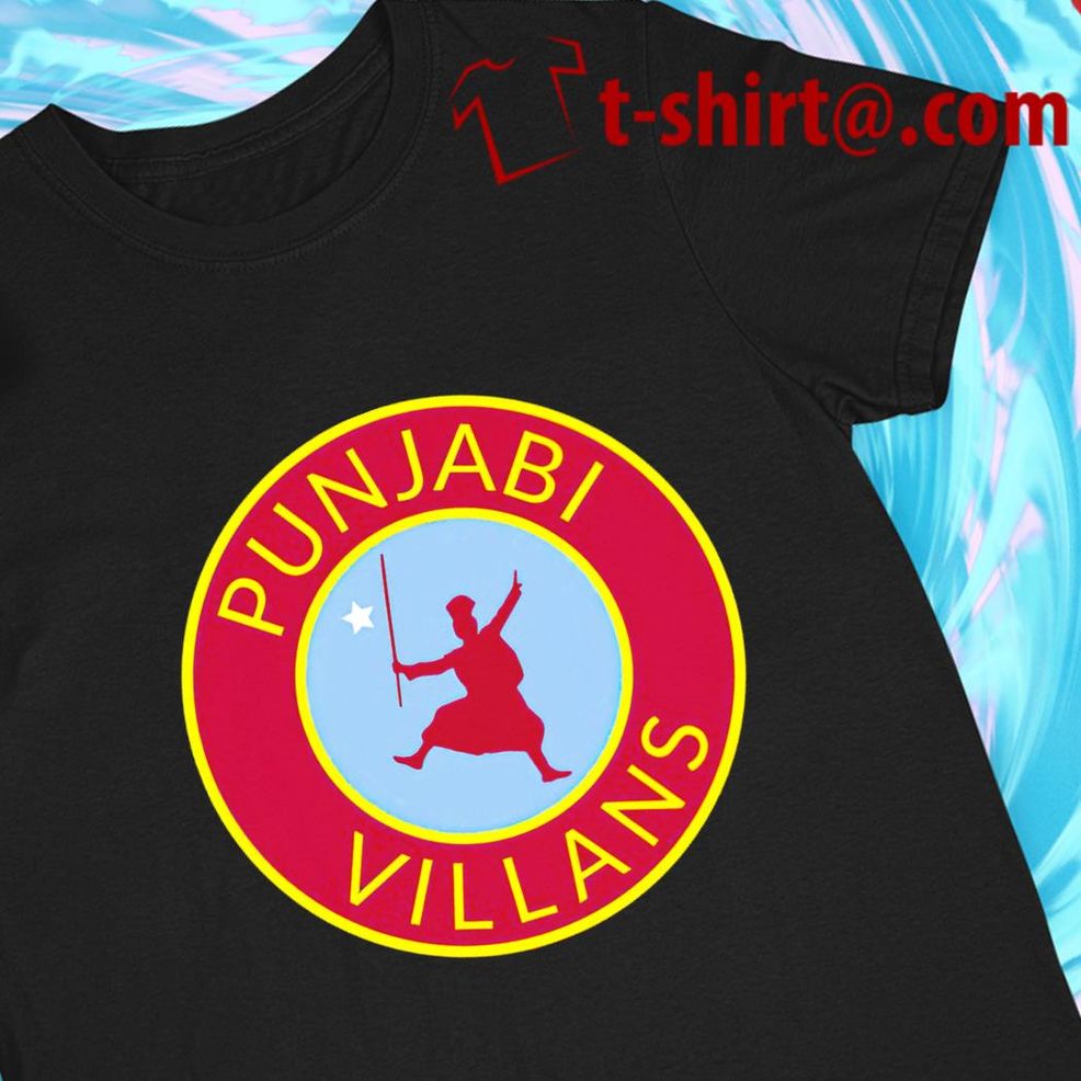 Punjabi Villans Logo T Shirt