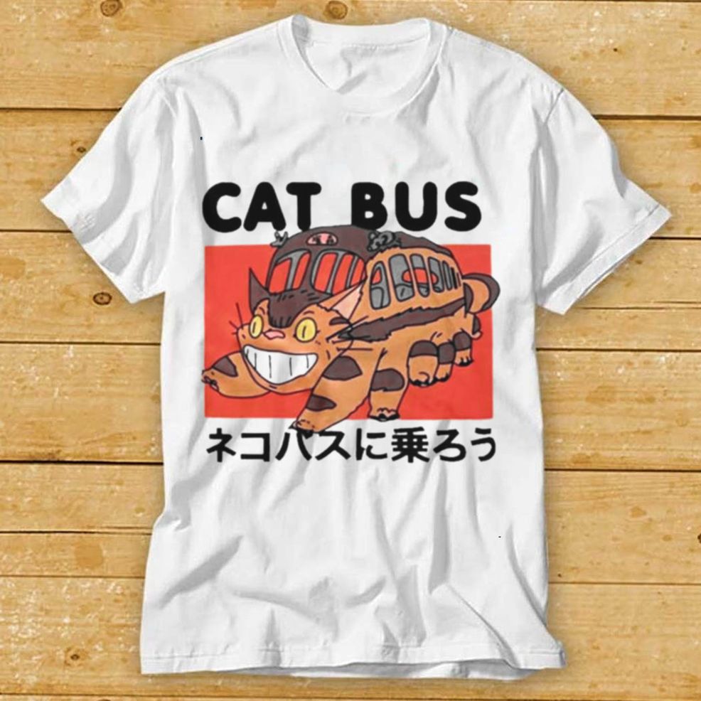 Quackity Core Studio Ghibli My Neighbour Totoro Cat Bus Shirt Tee