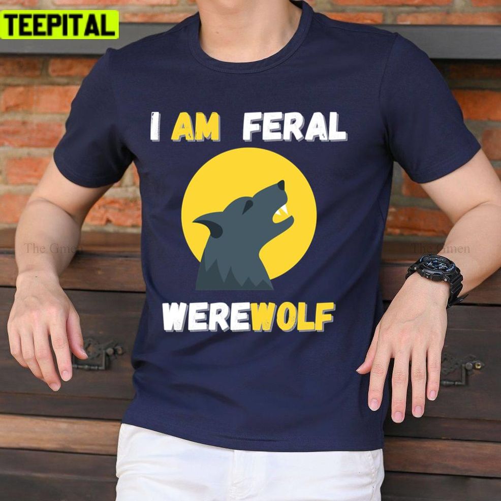 M L XL Werewolf Classic Unisex Crewneck T-shirt Available in 7 colours 2XL and 3XL Sizes S