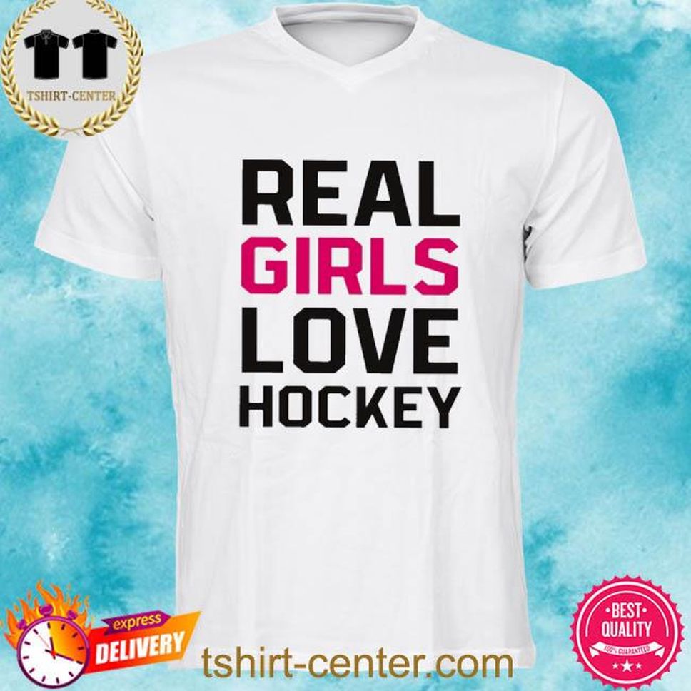 Real Girls Love Hockey Tamara Noelle Shirt