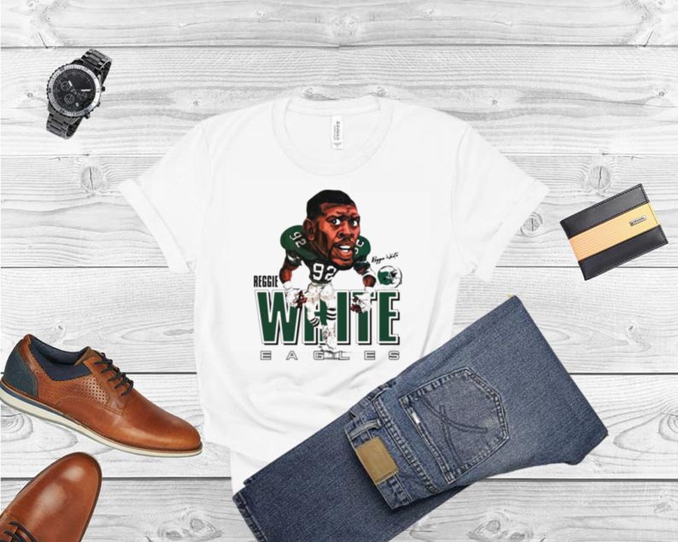 Reggie White Philadelphia Eagles Legend Retro Caricature Shirt