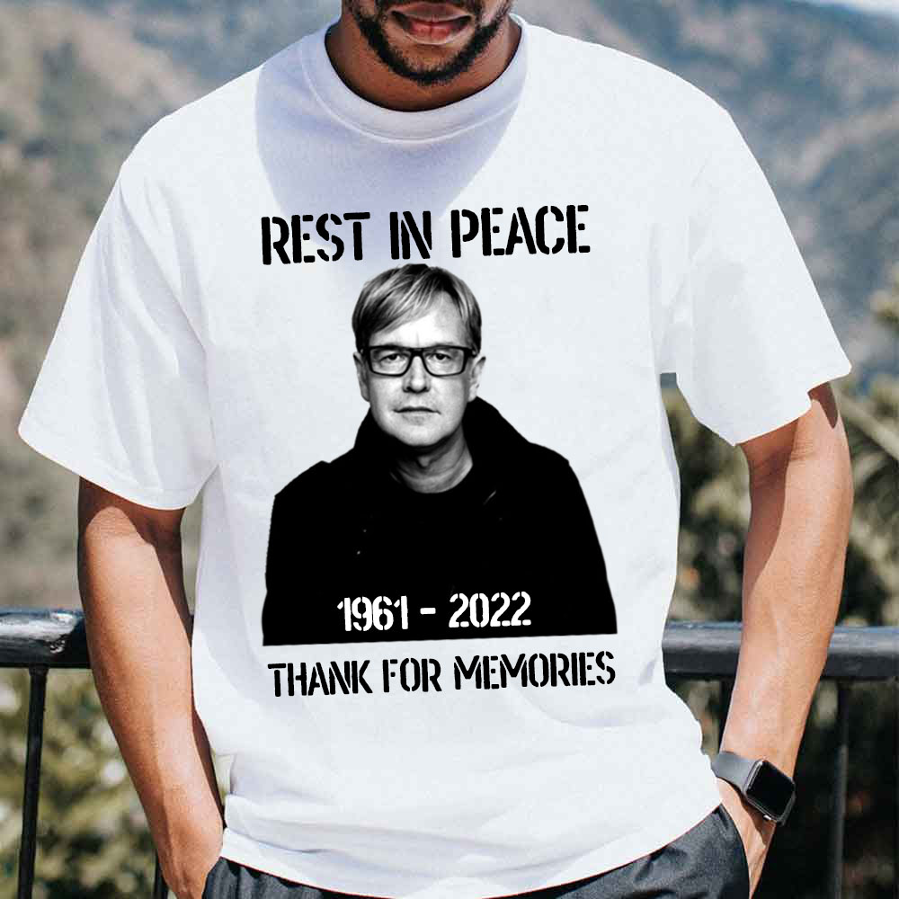 Rest In Peace Thank For Memories Andy Fletcher 1961 2022 Unisex T-Shirt
