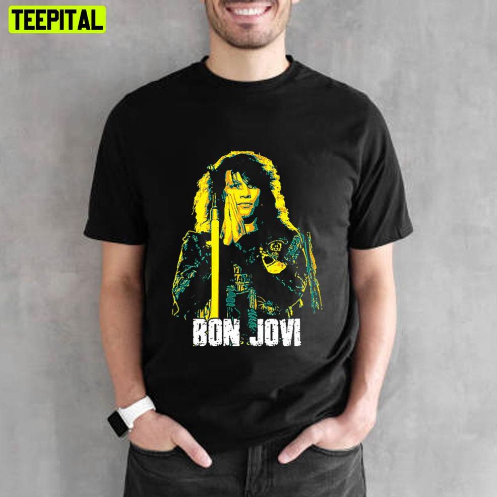 Retro Bon Jovi The Best Classic Unisex T Shirt
