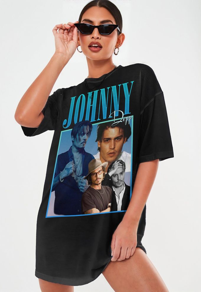 Retro Dior Mix Johnny Depp Funny Unisex T Shirt