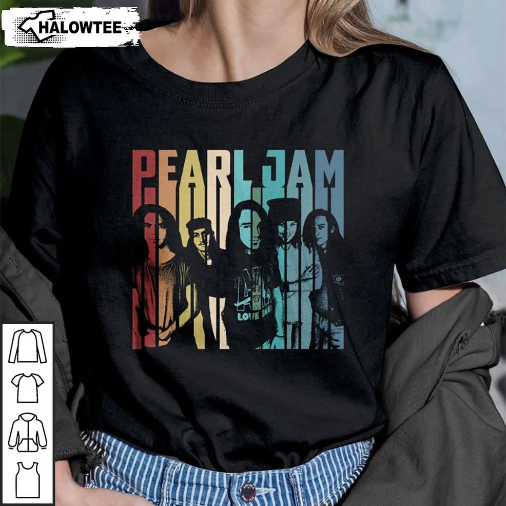Retro Vintage Pearl Jam Shirt