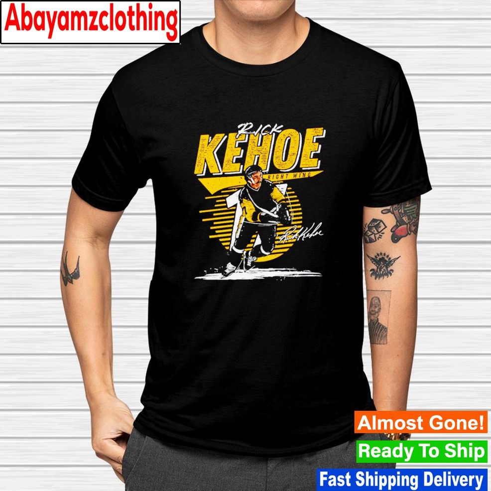 Rick Kehoe Pittsburgh Penguins Comet Signature Shirt