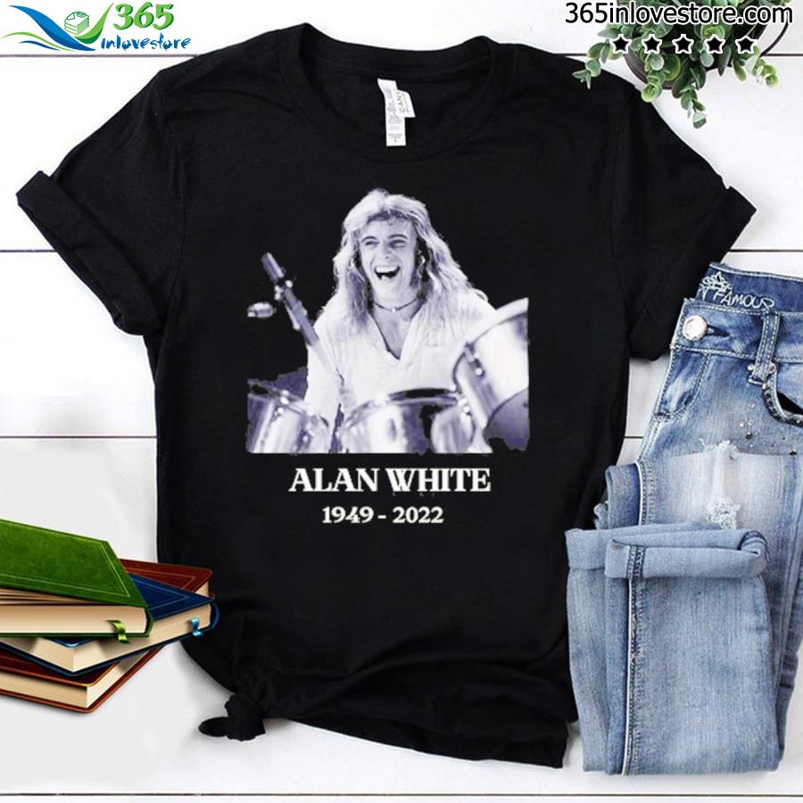 Rip alan white drummer yes 1949 2022 shirt
