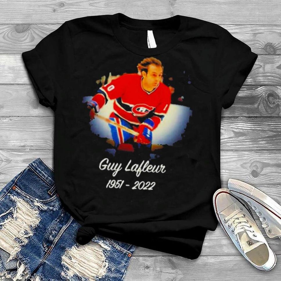 RIP Guy Lafleur Flower Hockey Hall Of Fame 1951 2022 Shirt
