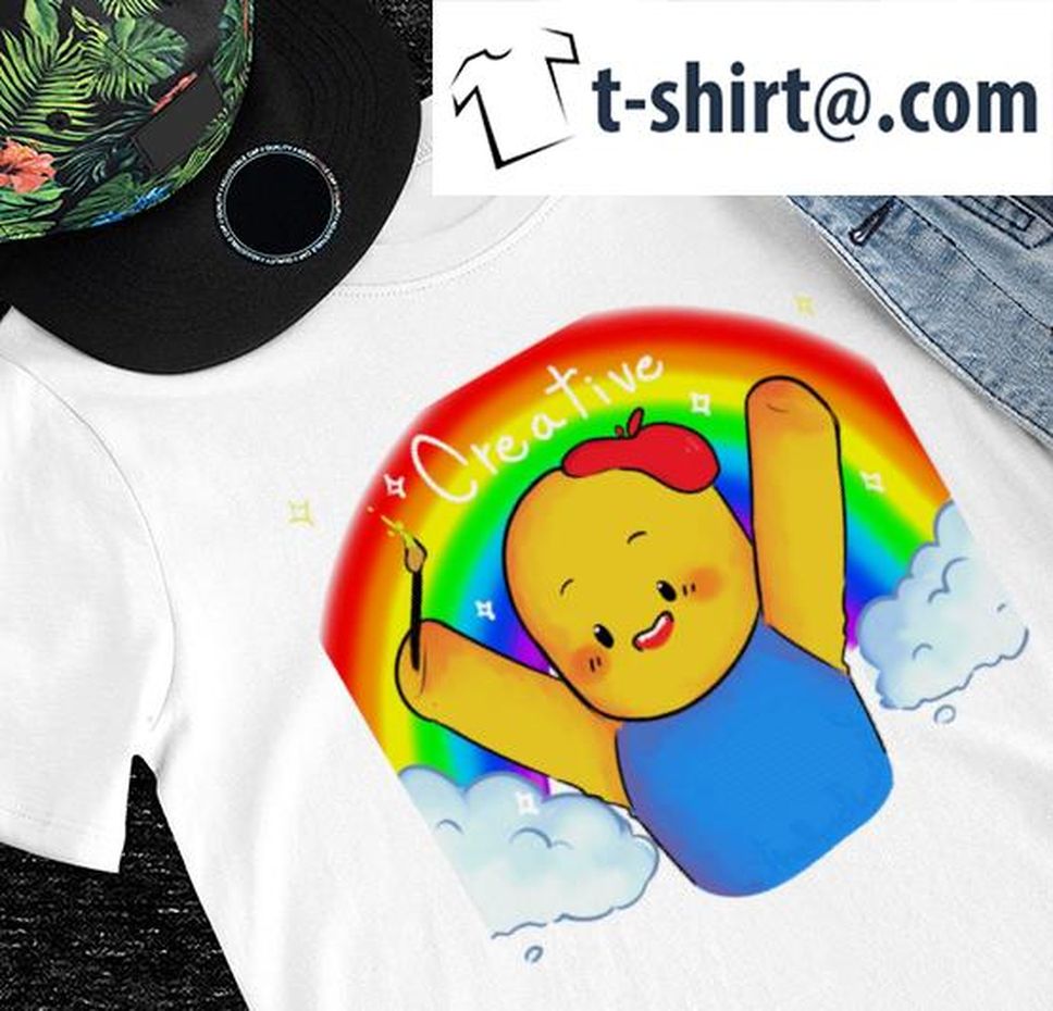 Roblox Creative Rainbow Art Shirt