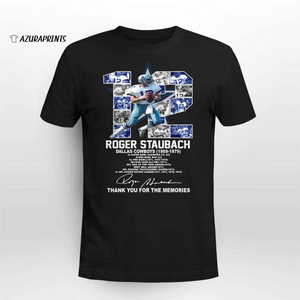 Roger Staubach Dallas Cowboys Legend Fan Shirt