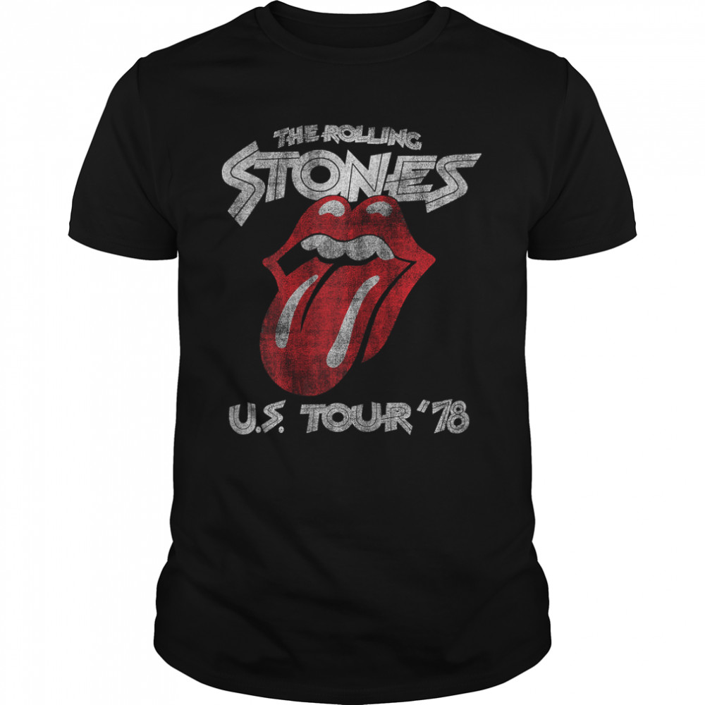 Rolling Stones Women’s US Tour 78 T-Shirt
