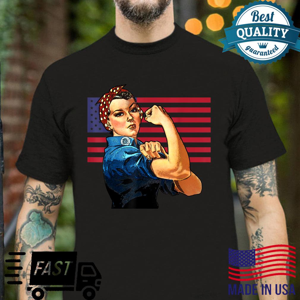 Rosie The Riveter WW2 Strong American Icon Shirt