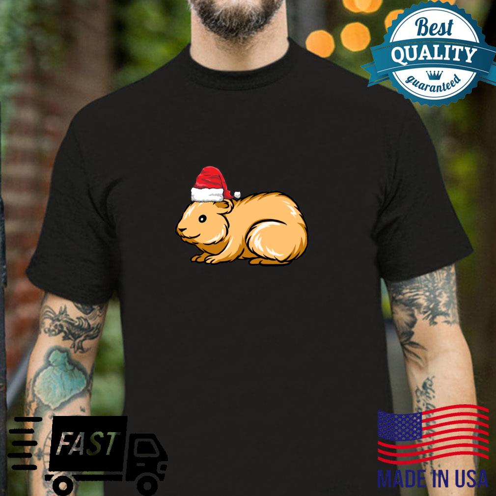 Santa HatWearing Hamster Christmas Holiday Shirt
