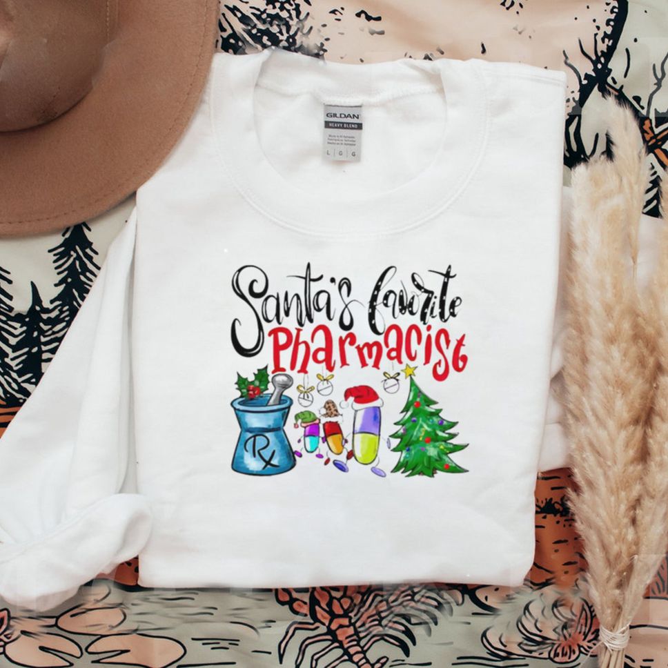 Santas Favorite Pharmacist Christmas Sweater Shirt