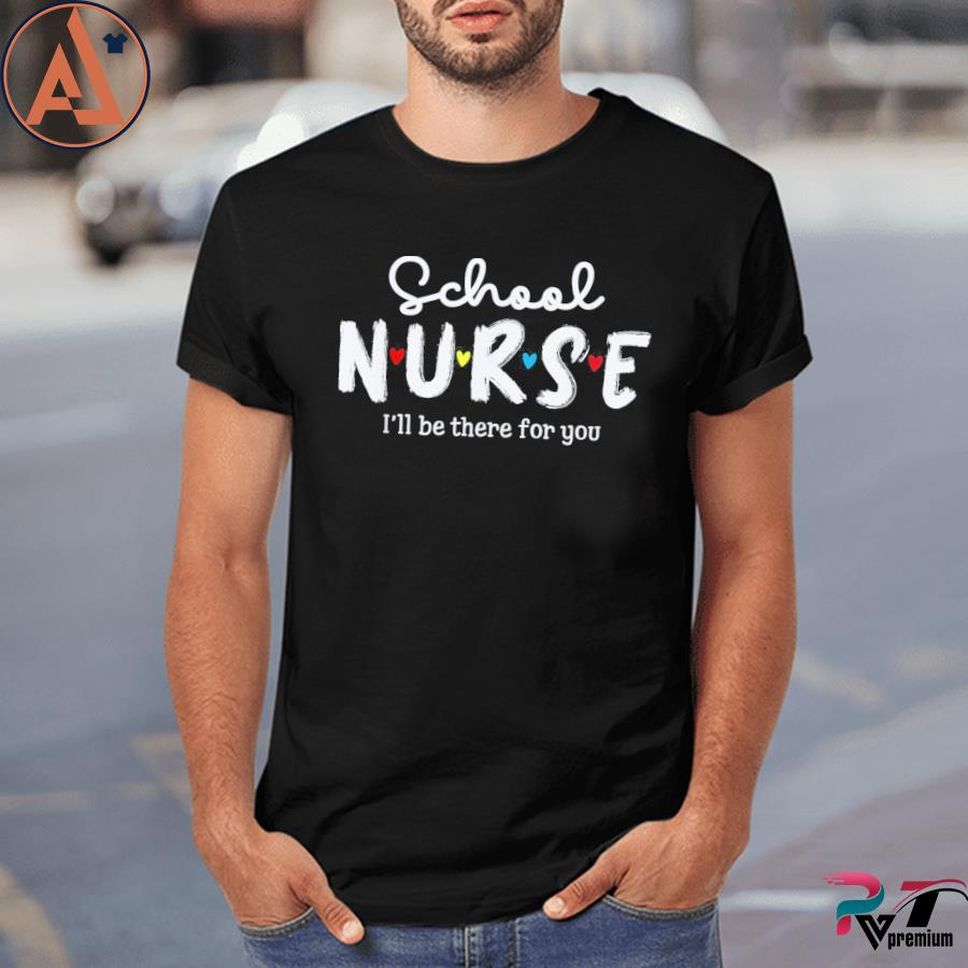 School Nurse Plaid Red Love Heart Stethoscope Rn Nurse Mom Shirt