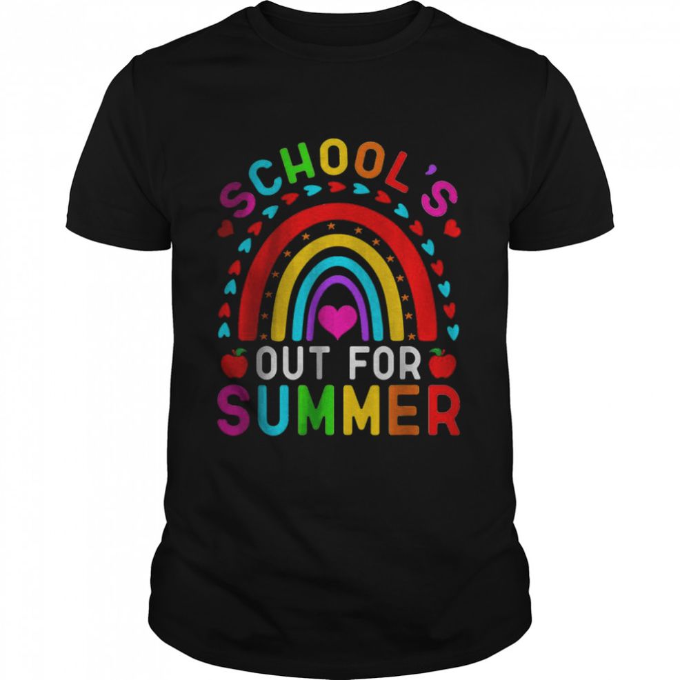 School’s Out For Summer Happy Last Day Of School Teacher Kid T Shirt