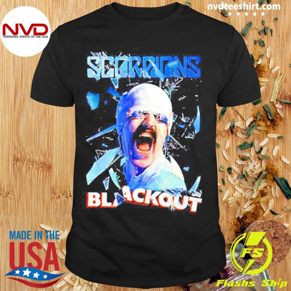 Scorpions Special Order Blackout Shirt
